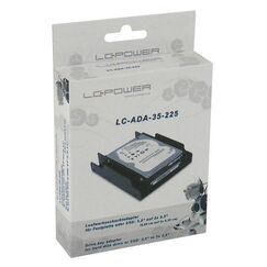 LC-Power LC-ADA-35-225 Hard Drive Backplane 2,5/3,5" Frontblende Schwarz