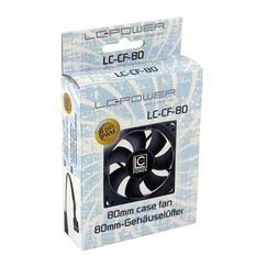 LC-Power LC-CF-80 Computerkühlsystem Computergehäuse Ventilator 8 cm Schwarz
