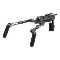 SmallRig SR007 Pro Kamerahalterung Acrylnitril-Butadien-Styrol (ABS), Aluminium, Schaum, Polycarbonat (PC), Polyurethan (PU), Silikon, Edelstahl Schwarz