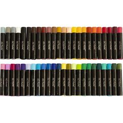 Creativ Company 426200 Farbstift Öl-Pastellstift Hart Gemischte Farben 48 Stück(e)