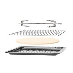 Gastroback Design Bistro 26 l 1500 W Edelstahl Grill