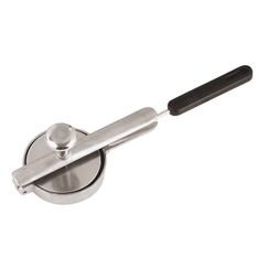 Paderno 42864-10 Hamburger-Presse Schwarz, Edelstahl Edelstahl