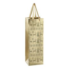 EGLO Isumi Geschenkverpackungstasche Papier, Farbe: Gold