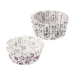 Zenker Papier-Muffinförmchen, 50mm, 50 St., Farbe: Violett, Weiß