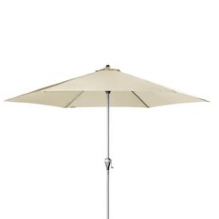 Doppler Active 320 Auto-Tilt Terrassenschirm Sechseck Naturfarben, Farbe: Naturfarben