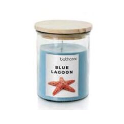Balthasar 434560.262 Wachskerze Rund Blau