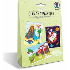 URSUS Diamond Painting „Greeting cards“ Adventure