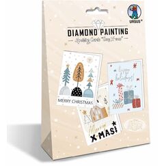 URSUS Diamond Painting „Greeting cards“ X-Mas
