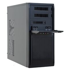 Chieftec LG-01B-OP Computer-Gehäuse Midi Tower Schwarz