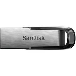 SanDisk Ultra Flair USB-Stick 32 GB USB Typ-A 3.2 Gen 1 (3.1 Gen 1) Schwarz, Edelstahl, Kapazität: 32 GB