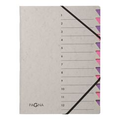 Pagna 44312-10 Schnellhefter Grau, Violett Karton A4
