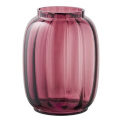 House Nordic 4442068 Vase Becherförmige Vase Glas Rot