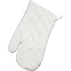 Creativ Company 444621 Topfuntersetzer / Topflappen Küchenhandschuhe Weiß Baumwolle
