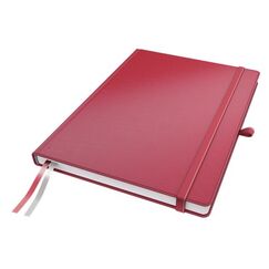 Leitz 44710025 Notizbuch A4 80 Blätter Rot, Farbe: Rot