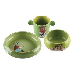 Lunasol Kinderporzellan-Set – Ben 3-tlg.