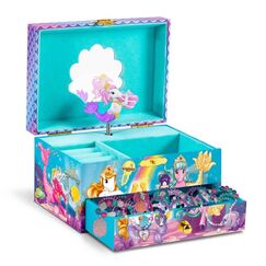 CRAZE Galupy Mermaid Kinder-Schmuckkästchen mit Spieluhr