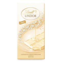 Lindt LINDOR Weiße Schokolade 100 g
