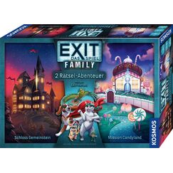 Kosmos EXIT - Das Spiel - Family: Schloss Gemeinstein/Mission Candyland