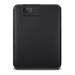 Western Digital Elements Portable Externe Festplatte 2 TB 5400 RPM 2.5" Micro-USB B 3.2 Gen 2 (3.1 Gen 2) Schwarz