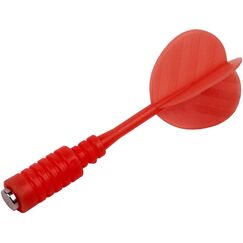 Karella 4845.02 Dartpfeil Weiche Spitze 3 Stück(e), Farbe: Rot