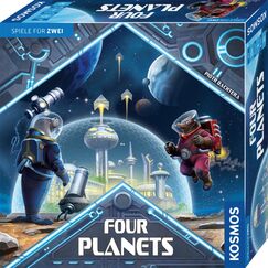 Kosmos Four Planets 30 min Brettspiel Strategie