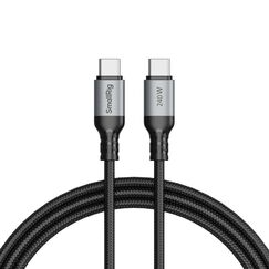 SmallRig 4908 USB Kabel USB 2.0 USB C 0,48 Gbit/s 240 W Schwarz, Grau