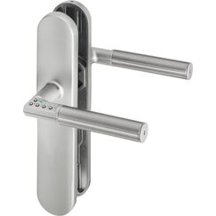 Assa Abloy 492L08---11---7 Türgriff Hebel tastenlose Eingabe Drinnen Rechtshändig