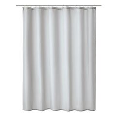 Kleine Wolke Kito Duschvorhang Öse Polyester Hellgrau