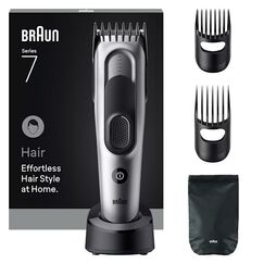 Braun HC7590 Haartrimmer/-schneider Schwarz, Silber 17 Nickel-Metallhydrid (NiMH)