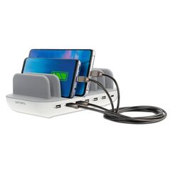 4smarts 462310 Ladegerät für Mobilgeräte Smartphone, Tablets Grau USB