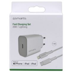 4smarts 4S465591 Smartphone, Tablets Weiß AC Drinnen