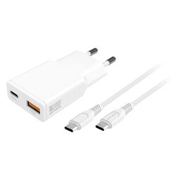 4smarts 541509 Ladegerät für Mobilgeräte Universal Weiß AC Schnellladung Drinnen