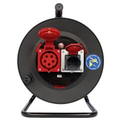 Steffen 50 00082 Kabelaufroller 2 AC-Ausgänge 25 m