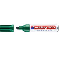 Edding 500 Permanent-Marker Meißel Grün 1 Stück(e)