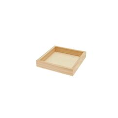 Rico Design 500297 Wandrahmen 108 x 108 mm Quadratisch Holz