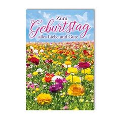 Braun + Company Geburtstagskarte, 11.5x17cm