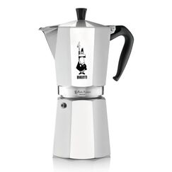 Bialetti Moka Express Mokka-Kanne 0,55 l Schwarz, Silber