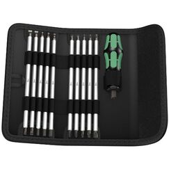 Wera Werkzeug-Etui Vario-Satz 11-teilig Multi-Bit-Schraubendreher Standard-Schraubendreher