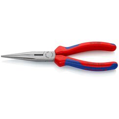 Knipex Flachrundzange mit Schneide 200 Flachrundzange, 26 12 200