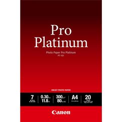 Canon PT-101 Pro Platinum Fotopapier A4 – 20 Blatt
