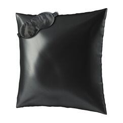 Ailoria Beauty Sleep Schwarz 80 x 80 cm Seide, Farbe: Schwarz