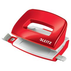 Leitz NeXXt WOW Locher 10 Blätter Rot, Weiß