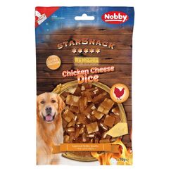 Nobby 50942 Hunde-/Katzenleckerli Hund Snacks Käse, Huhn 70 g