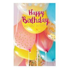 ABC 51102 Gruß-/Beileidskarte Standard-Grußkarte Geburtstag 1 Stück(e)