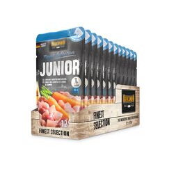 Belcando 511675 Hunde-Dosenfutter Karotte, Huhn Junior 125 g