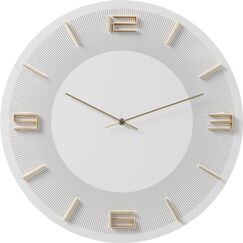 KARE Leonardo Mechanische Uhr Rund Weiß