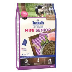 bosch Tiernahrung Mini Senior 2,5 kg Mais, Geflügel, Reis