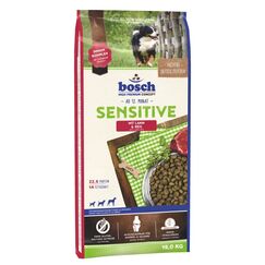 bosch Tiernahrung Sensitive 15 kg Adult Lamm, Kartoffel, Reis