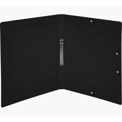 Exacompta 542551E Ringmappe A4 Schwarz, Farbe: Schwarz
