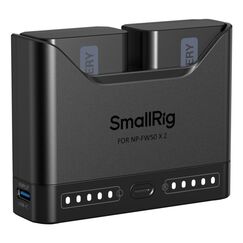 SmallRig 5488 Akkuladegerät Batterie für Digitalkamera USB